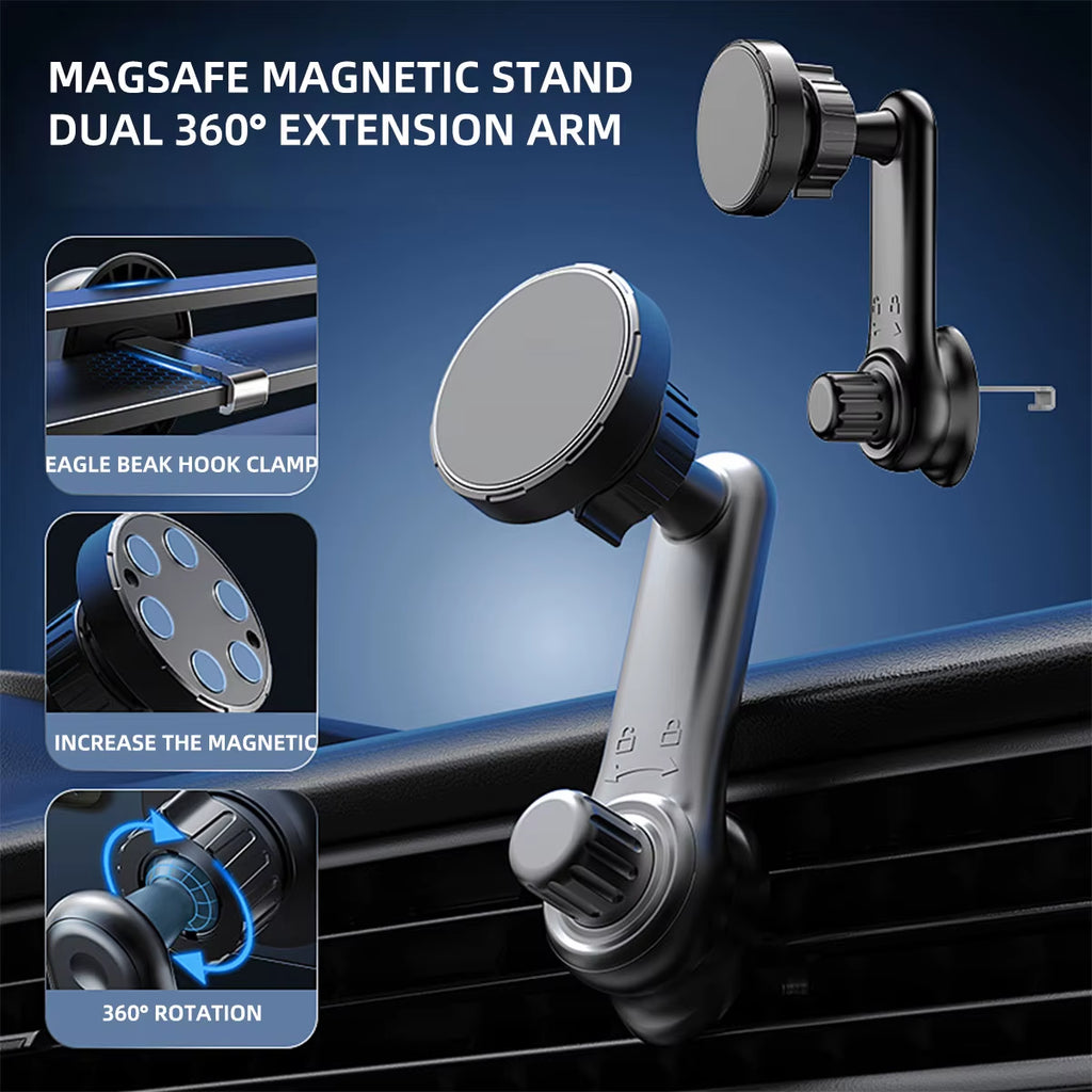 Magnetic Gravity Car Phone Holder Air Vent Mount Universal 4.7–7 Inch