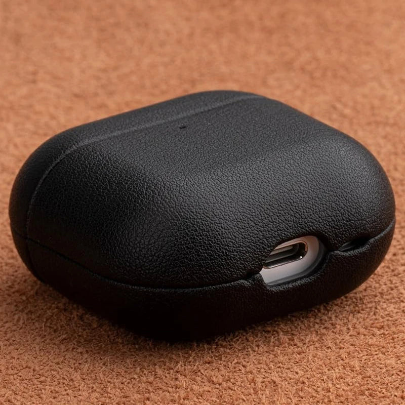 Genuine Leather AirPods 4 Case Premium Protective Cover Luxury Design