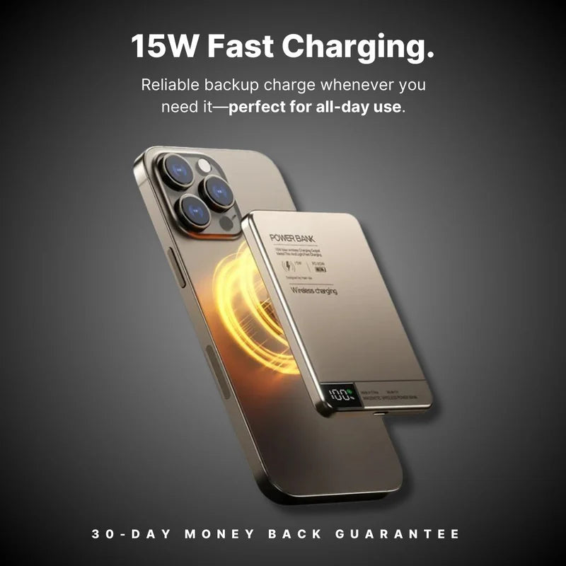 Snap-On Magnetic Power Bank