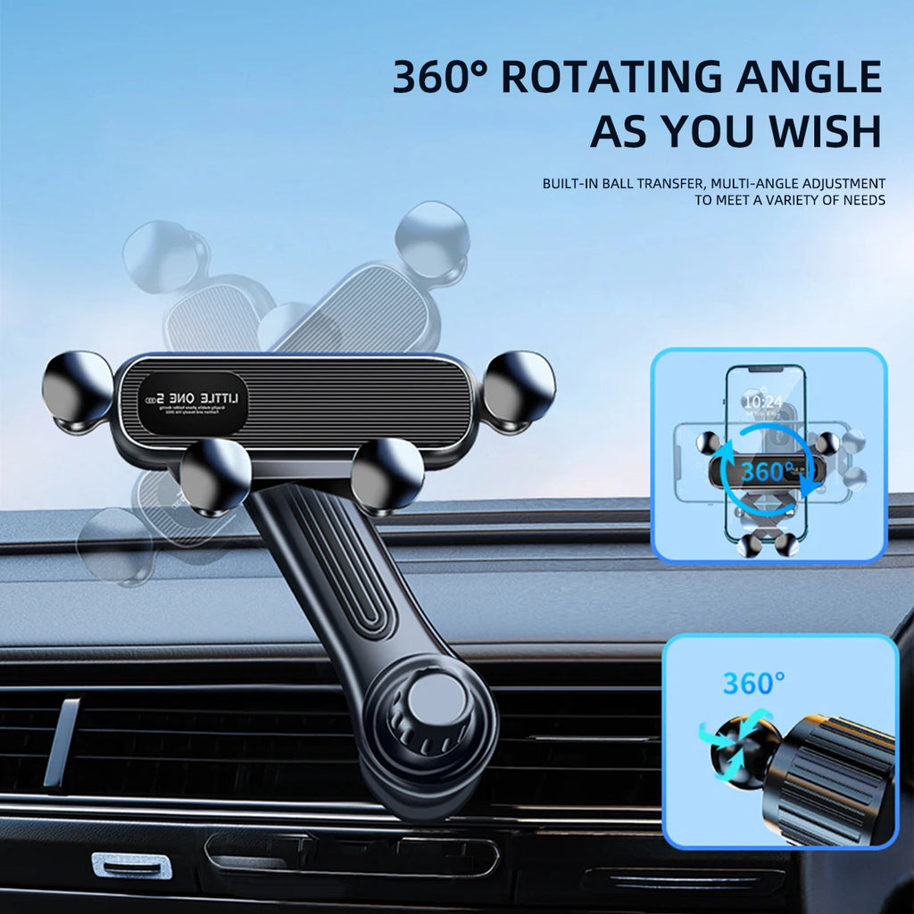 Magnetic Gravity Car Phone Holder Air Vent Mount Universal 4.7–7 Inch