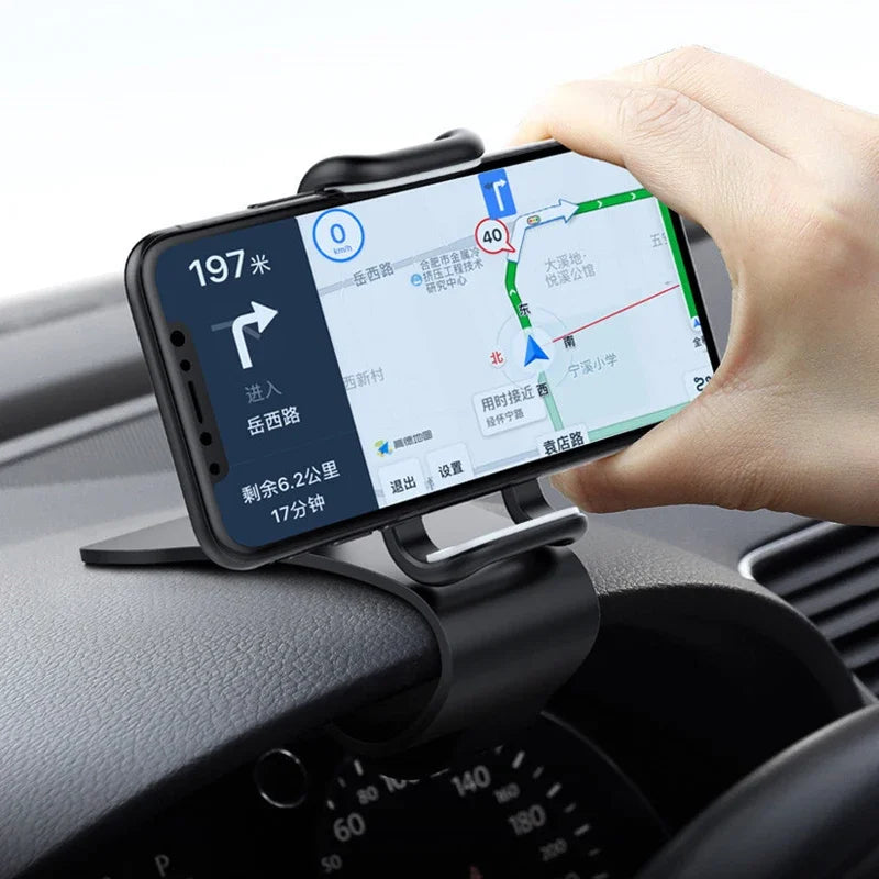 360 Rotatable Car Phone Holder Dashboard Mount Universal Grip Stand