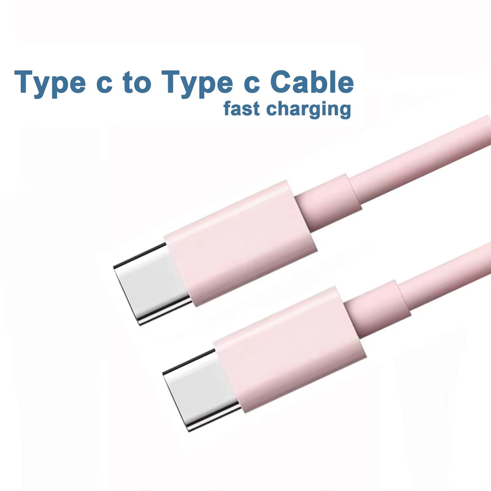 60W USB C to USB C Cable Fast Charging Data Cable Type C Cord