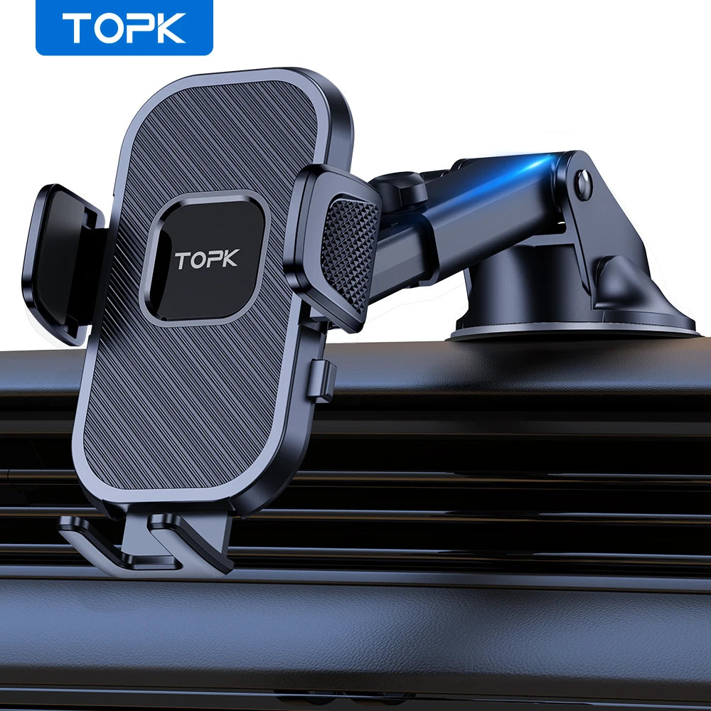 Car Phone Holder Air Vent Dashboard Windshield Mount Adjustable 360 Stand