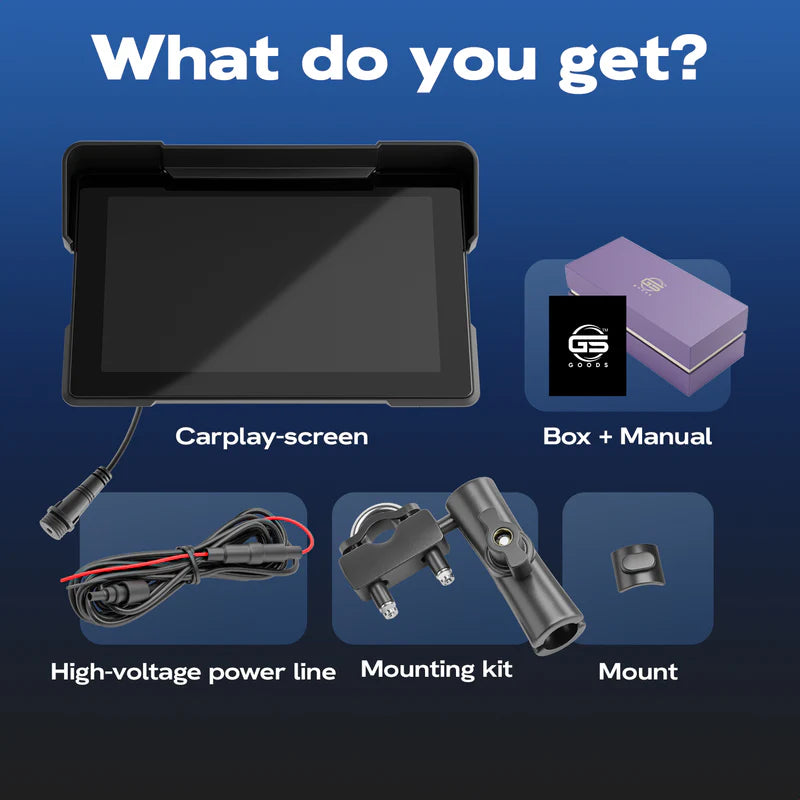 MOTORCONNECT™ – SEAMLESS CARPLAY INTEGRATION