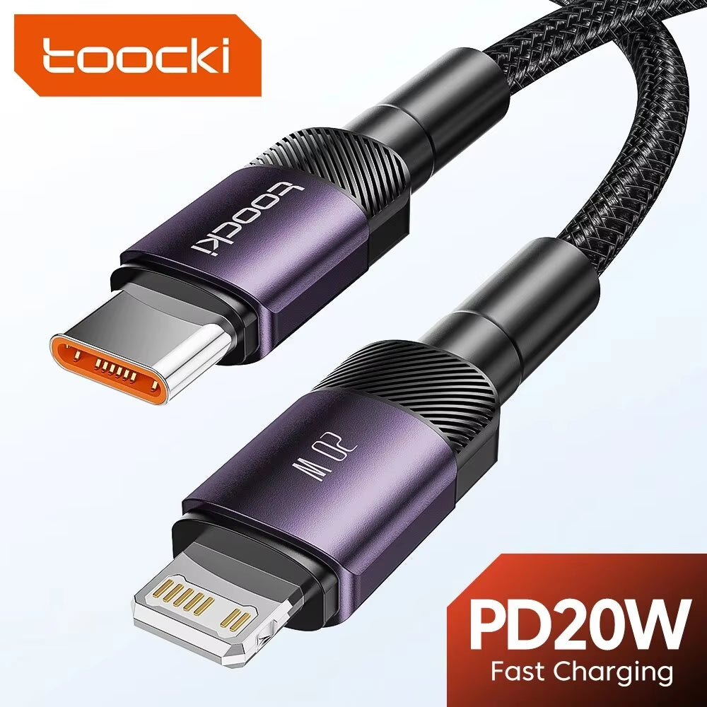 20W USB C to Lightning Cable Fast Charging iPhone PD Charger Cord
