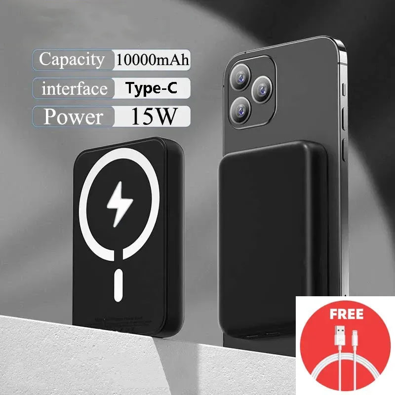 Magnetic Wireless Power Bank 5000mAh 10000mAh 20W Fast Charging MagSafe Portable