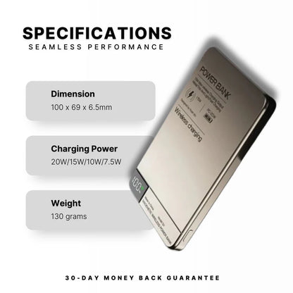 Snap-On Magnetic Power Bank