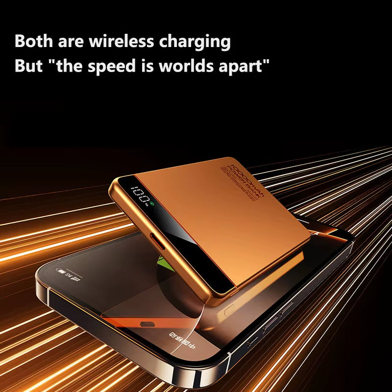 10000mAh Magnetic Wireless Power Bank Ultra Slim 20W Fast Charging