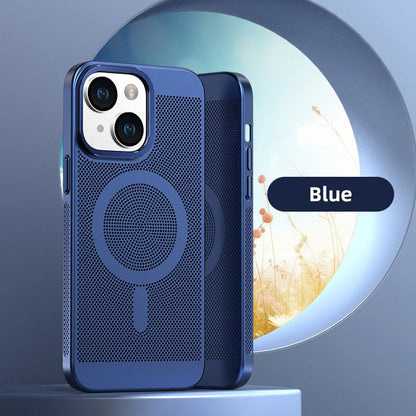 Breathable Mesh Magnetic iPhone Case