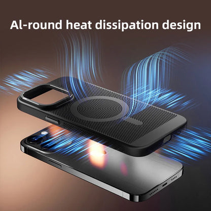 Breathable Mesh Magnetic iPhone Case
