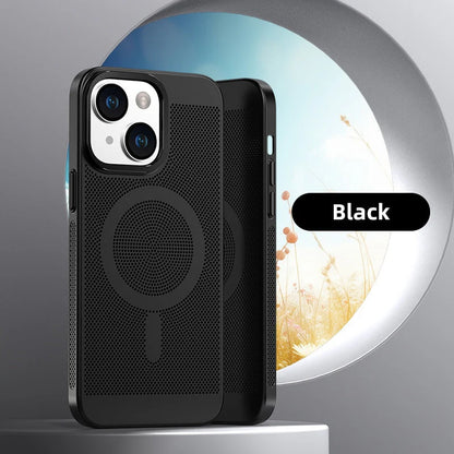 Breathable Mesh Magnetic iPhone Case