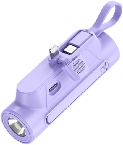 Multifunctional Portable Charger with Cable