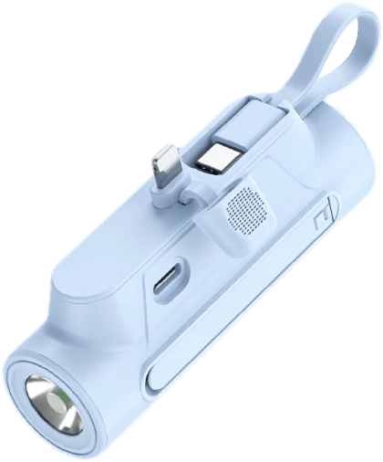 Multifunctional Portable Charger with Cable