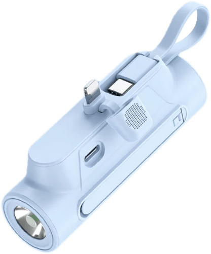 Multifunctional Portable Charger with Cable