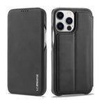 Leather Flip Wallet iPhone Case Card Holder Magnetic Book Cover