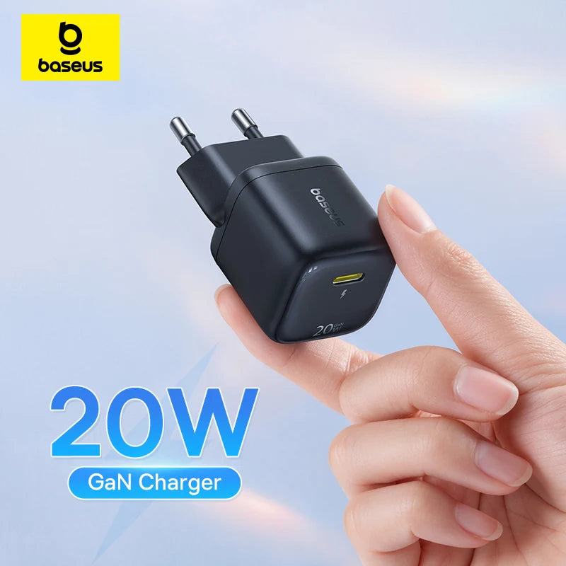 20W USB-C PD Fast Charger Portable Wall Adapter for iPhone and Android Secondary image