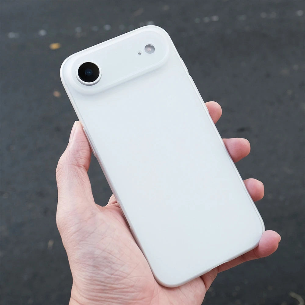0.3mm Ultra Thin Matte iPhone Case Slim Translucent PP Hard Protective Cover