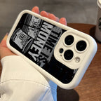 Time Is Money Printed iPhone Case Soft TPU Shockproof Motivational Cover