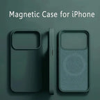MagSafe Liquid Silicone Shockproof iPhone Case Magnetic Soft Protective Cover