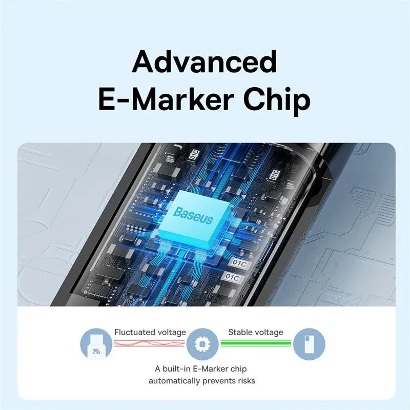 240W USB-C to USB-C Cable PD 3.1 Fast Charging Nylon Braided Data Cable