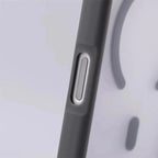 Translucent Matte MagSafe iPhone Case Magnetic Shockproof Protective Cover