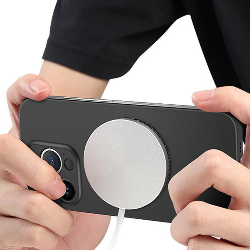 Ultra Thin Matte Magnetic iPhone Case Frameless Hard PC Slim Cover