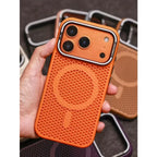 MagSafe Cooling Mesh iPhone Case Camera Mount Shockproof Protective Cover
