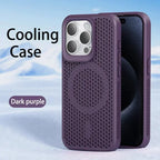MagSafe Cooling Mesh iPhone Case Heat Dissipation Breathable Shockproof Cover
