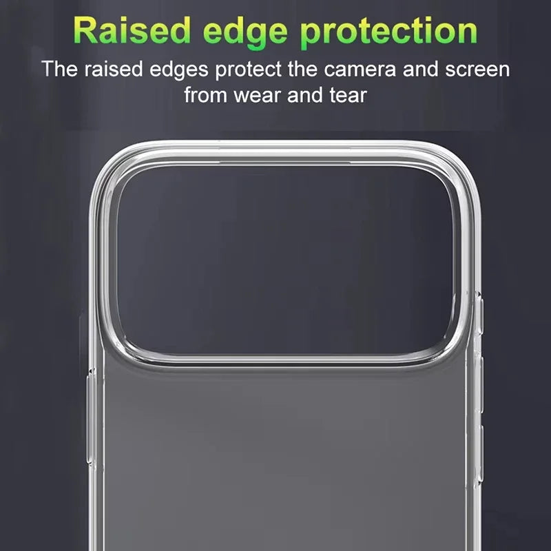 Ultra Thin Clear TPU iPhone Case Transparent Soft Shockproof Cover