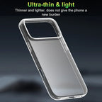 Ultra Thin Clear TPU iPhone Case Transparent Soft Shockproof Cover