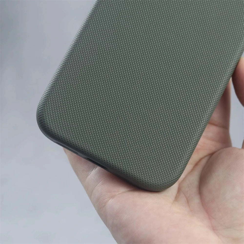Luxury PU Leather Magnetic iPhone Case Alloy Lens Frame MagSafe Cover
