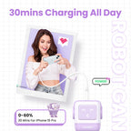 UGREEN 65W GaN Charger Robot Design PD Fast Charger USB-C Multi Port Adapter