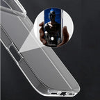 Ultra Thin Clear TPU iPhone Case Transparent Soft Shockproof Cover
