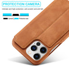 Leather Flip Wallet iPhone Case Card Holder Magnetic Book Cover