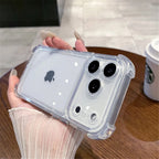 Clear Shockproof iPhone Case Transparent Bumper Anti-Scratch Protective Cover