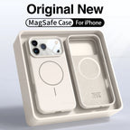 MagSafe Liquid Silicone iPhone Case Soft Magnetic Anti-Slip Protective Cover