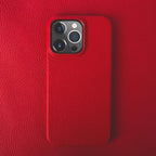 Luxury Genuine Leather iPhone Case Slim Shockproof Premium Cover