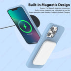 MagSafe Liquid Silicone iPhone Case Magnetic Soft Anti-Slip Protective Cover