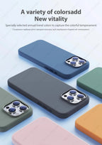 MagSafe Liquid Silicone iPhone Case Magnetic Soft Anti-Slip Protective Cover