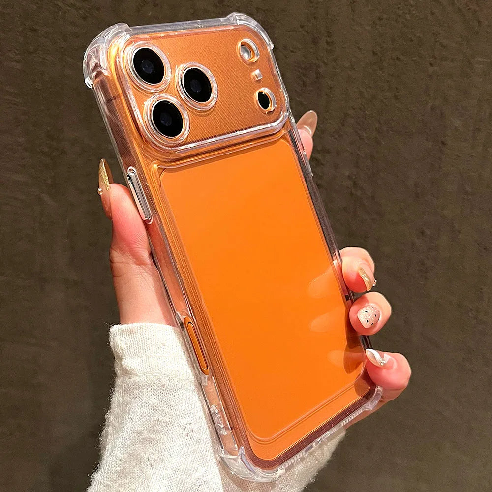 Clear Shockproof iPhone Case Transparent Bumper Anti-Scratch Protective Cover
