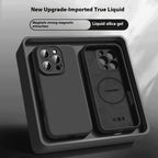 Candy Color MagSafe Liquid Silicone iPhone Case Soft Magnetic Protective Cover