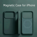 MagSafe Liquid Silicone Shockproof iPhone Case Magnetic Soft Protective Cover