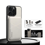 2-in-1 Magnetic Detachable Leather iPhone Case Wallet Card Holder Cover