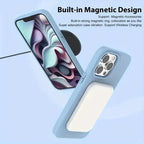 MagSafe Liquid Silicone Shockproof iPhone Case Magnetic Soft Protective Cover