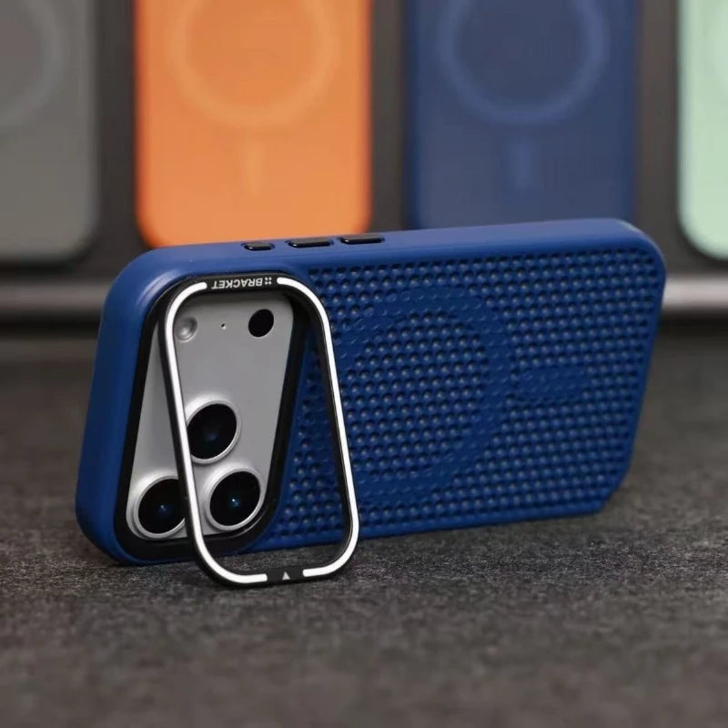 MagSafe Cooling Mesh iPhone Case Camera Mount Shockproof Protective Cover