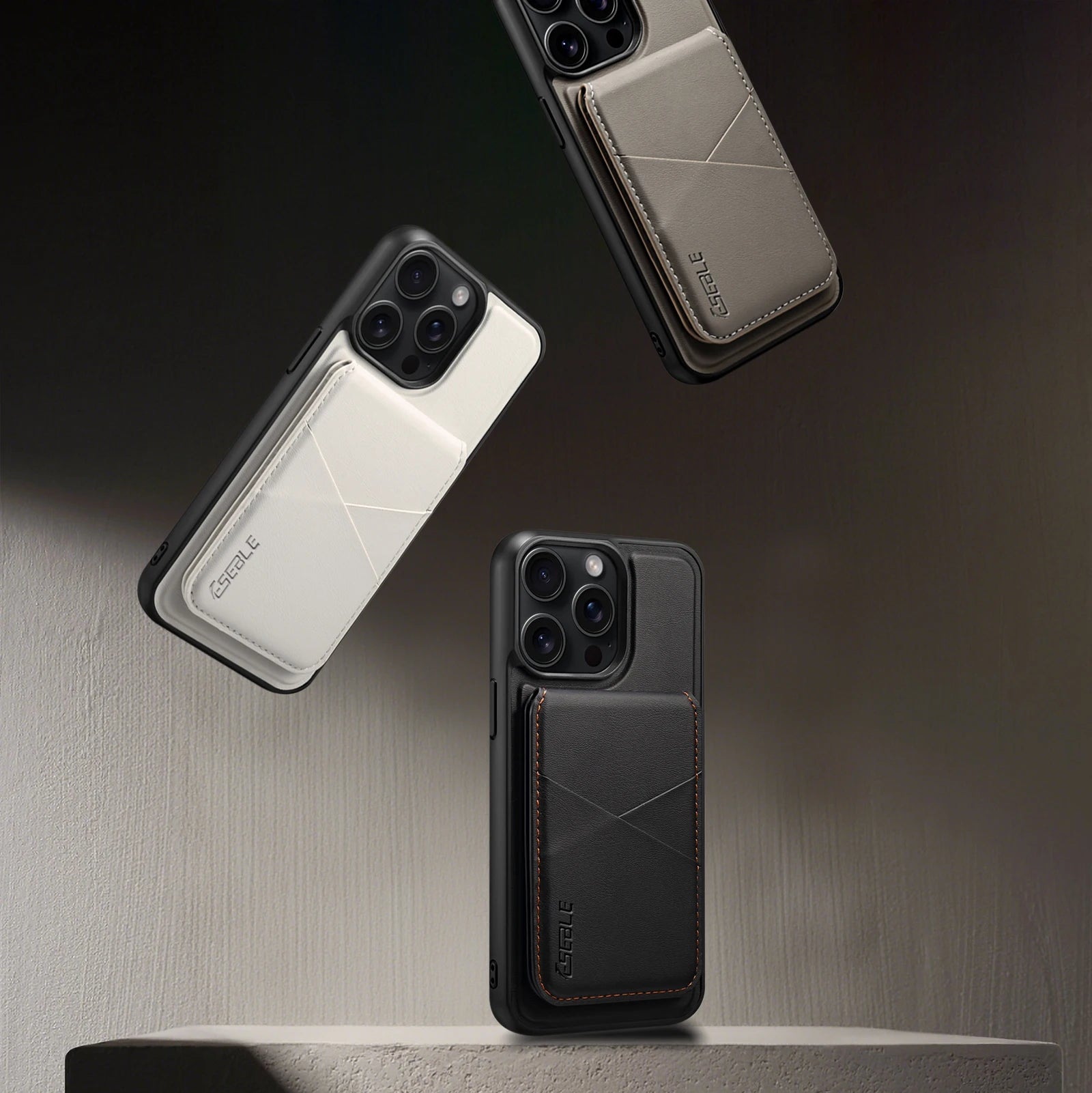 2-in-1 Magnetic Detachable Leather iPhone Case Wallet Card Holder Cover