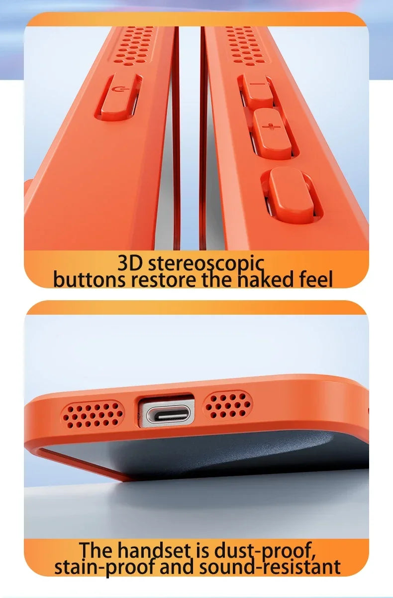 MagSafe Cooling Mesh iPhone Case Heat Dissipation Breathable Shockproof Cover