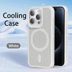 MagSafe Cooling Mesh iPhone Case Heat Dissipation Breathable Shockproof Cover