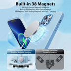 MagSafe Liquid Silicone iPhone Case Magnetic Soft Anti-Slip Protective Cover