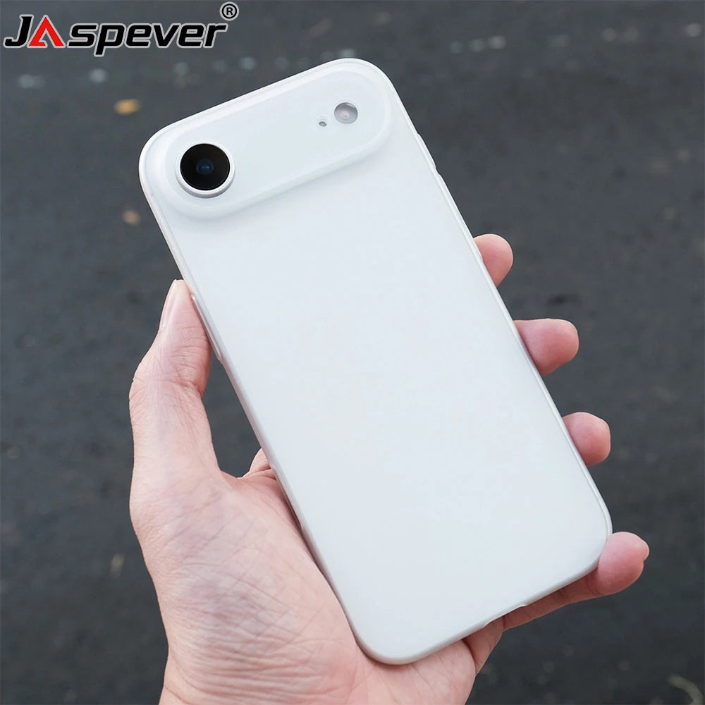 0.3mm Ultra Thin Matte iPhone Case Slim Translucent PP Hard Protective Cover Main image